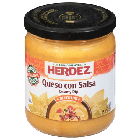 Save on Herdez Queso Con Salsa Dip Medium Order Online Delivery | MARTIN'S