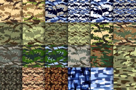 Final Camo Patterns Bundle By ilonitta | TheHungryJPEG