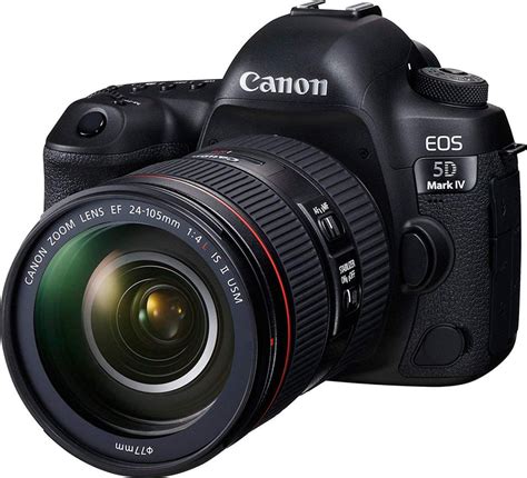 Canon EOS 5D Mark IV 24-105mm F/4L IS II USM Lens - 30.4MP, DSLR Camer – tradezone.ac