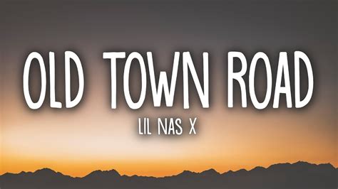 Lil Nas X - Old Town Road (Lyrics) ft. Billy Ray Cyrus - YouTube