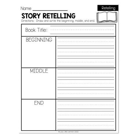 Fall- Early Finishers 1st Grade - ELA - Retelling - Story Retelling ...