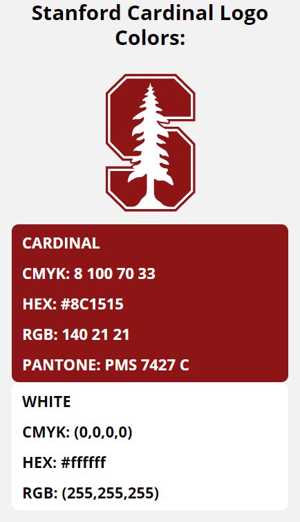 Stanford Cardinal Team Colors | HEX, RGB, CMYK, PANTONE COLOR CODES OF SPORTS TEAMS