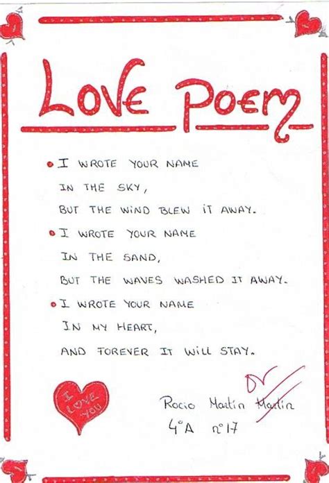 30 Cute Love Poems For Him with Images