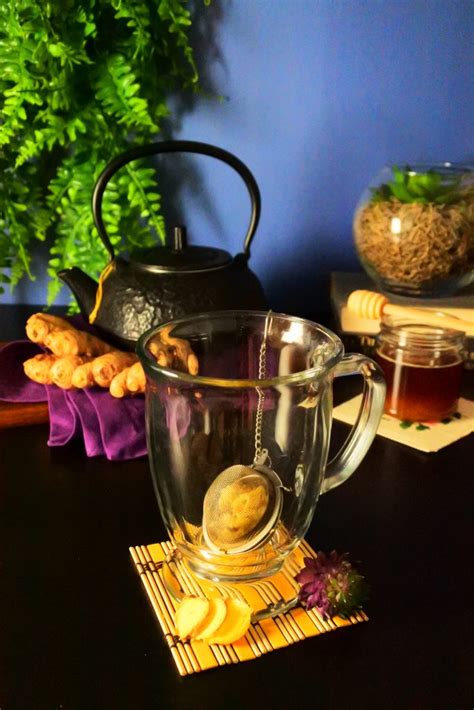 Fresh Ginger Root Tea - Kitrusy