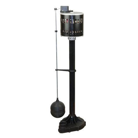 Everbilt 1/3 HP Pedestal Sump Pump-SCN250-LQ - The Home Depot