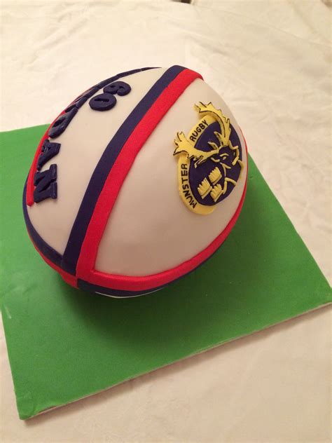 Munster Rugby Ball Cake | Themed cakes, Baking blog, Amazing cakes