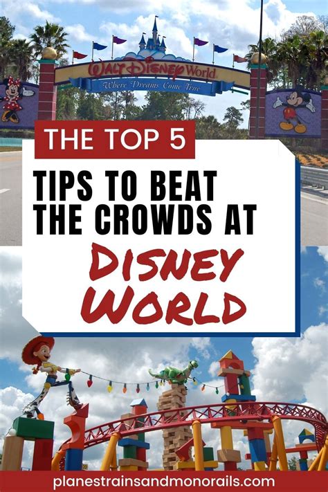 The top 5 tips to beat the crowds at disney world – Artofit