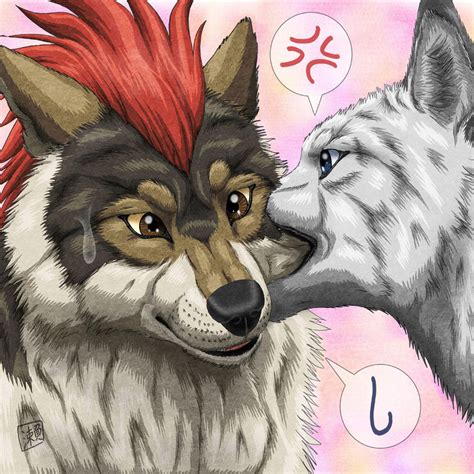 Wolf Couple by SheltieWolf on DeviantArt