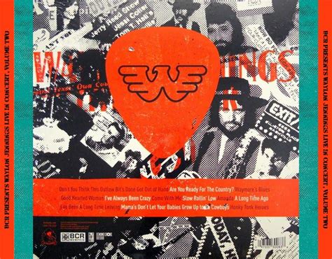 Waylon Jennings - BCR Presents Waylon Jennings Live In Concert Volume ...