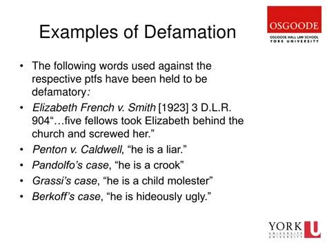 PPT - DEFAMATION PowerPoint Presentation, free download - ID:4726616