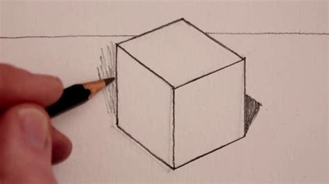 How to Draw a Cube: Step by Step