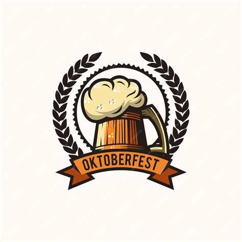 Premium Vector | Oktoberfest beer logo