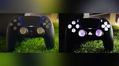 PS5 Controller modified with RGB lights🤩🥰 - YouTube