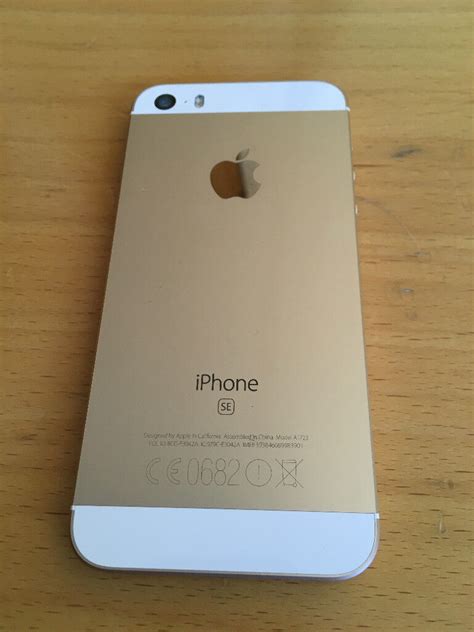 Apple iPhone SE Gold 32 GB on O2, GiffGaff GREAT PRICE | in Crystal Palace, London | Gumtree