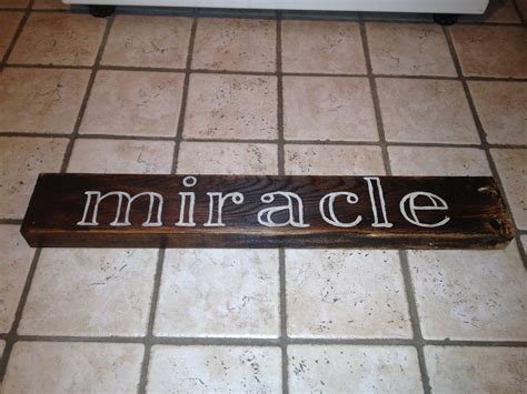 Miracle Sign - Just A Primary Girl