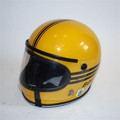 Bonhams Cars : Joey Dunlop A signed full-face helmet by Boeri, 1976 ((2))