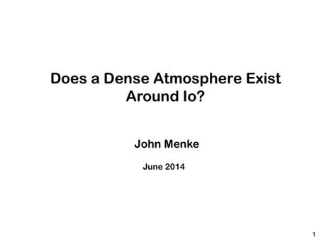 Review of Claims of a Dense Io Atmosphere