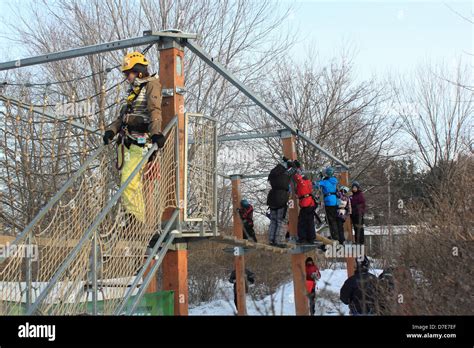 Snow festival in Montreal ,Canada ,Quebec Stock Photo - Alamy