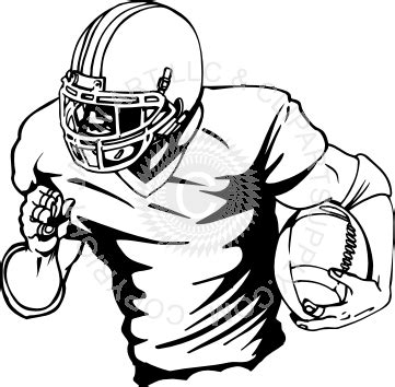 football%20player%20running | Football player drawing, Football players, Football clip art