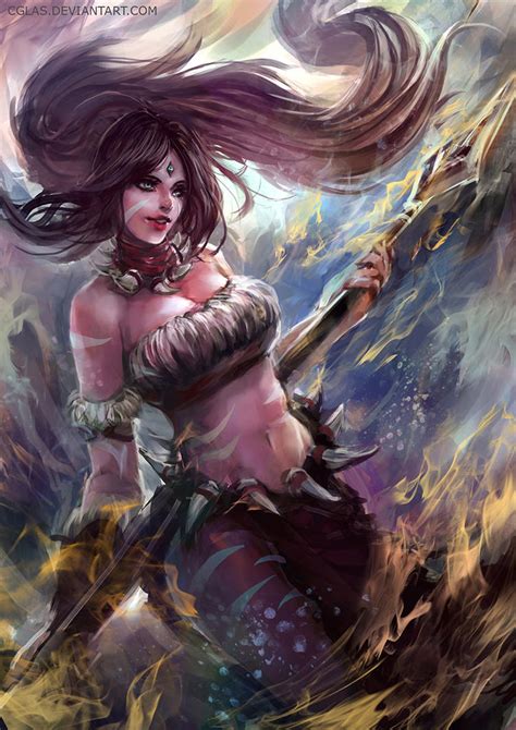 Nidalee by CGlas on DeviantArt