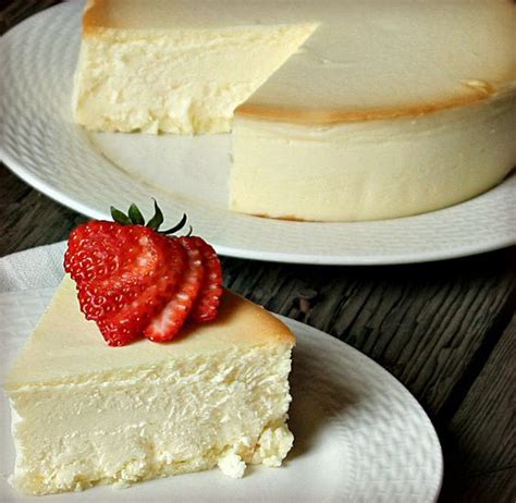 New York cheesecake. The recipe given is for the cheesecake at Junior's Restaurant in downtown ...