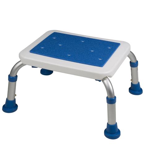 Adjustable Non-slip Bath Shower Safety Step Stool - Home Medical Supply