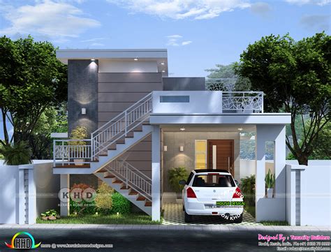 2 Bedroom Modern House Plans Kerala | Psoriasisguru.com