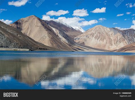 Sunny Day Pangong Lake Image & Photo (Free Trial) | Bigstock