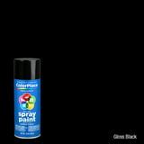 ColorPlace Gloss Spray Paint, Black - Walmart.com