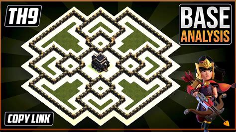 ULTIMATE BEAST TH9 HYBRID/TROPHY Base 2022!! | Town Hall 9 (TH9) Hybrid Base Design - Clash of ...