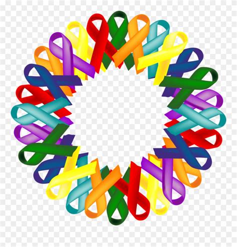 Multi Cancer Ribbon Clipart (#2887861) - PinClipart