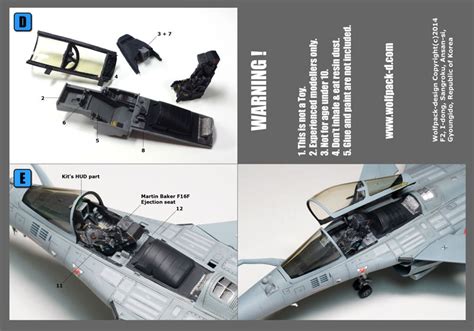 Dassault Rafale C/M Cockpit set