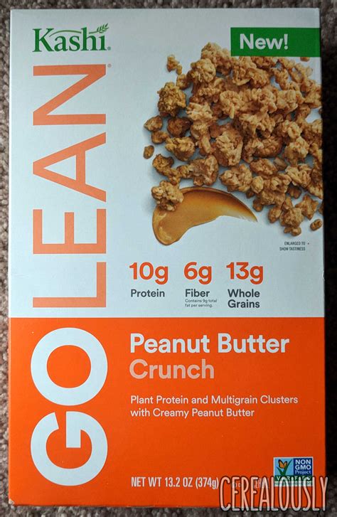 Review: Kashi GoLean Peanut Butter Crunch Cereal - Cerealously