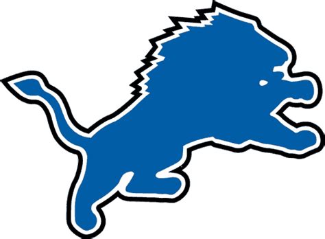 Detroit Lions Primary Logo - National Football League (NFL) - Chris ...