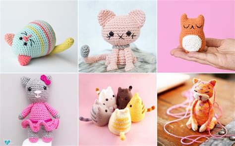 Amigurumi Kitten Ideas and Free Crochet Cat Patterns