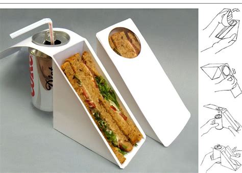 Sandwich Packaging Concept by David Asher Wilson. I've been hungry ...