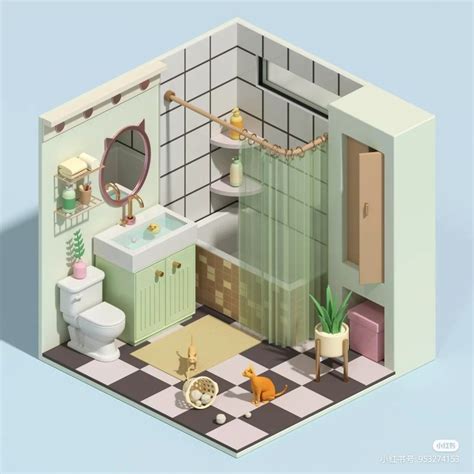 Pin by ℝ𝕚𝕟𝕟𝕖~~♡ on LIFE PUZZLES | Sims 4 house design, Isometric design, House design