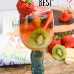 "Simply the Best" Summer Sangria - Superheroes and spatulas
