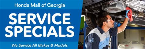 Auto Service Specials | Honda Mall of Georgia near Atlanta