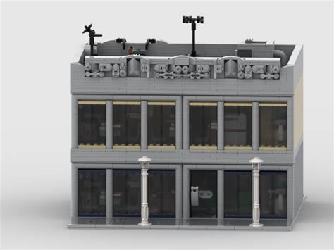 LEGO MOC Office Building by t-nova | Rebrickable - Build with LEGO