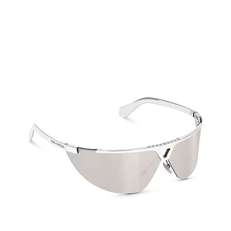 LOUIS VUITTON® - 1.1 Evidence Futura Mask Sunglasses - Silver White ...