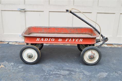 Vintage Radio Flyer Wagon, Flexible Flyer Model 51J Sled, Roadmaster ...