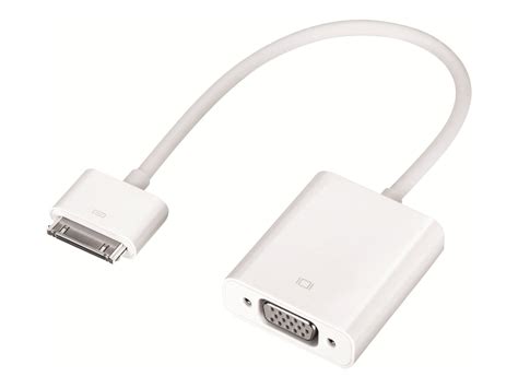 Apple Dock Connector to VGA Adapter *MC552ZM/B - Walmart.com