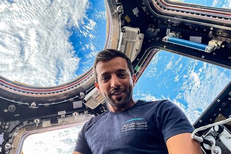 UAE astronaut Sultan Al Neyadi shares selfie from space - Arabian ...