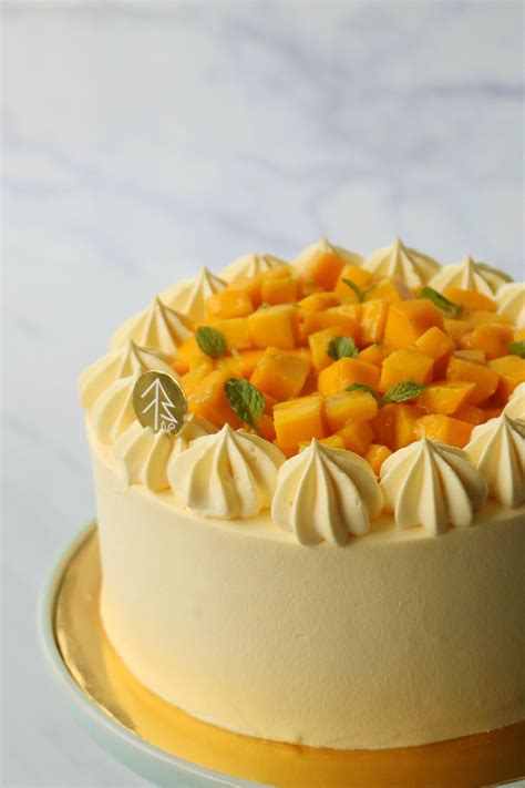 Mango Passionfruit Cake | Foret Blanc | Cake Delivery to KL & Selangor | Artisan Cakes | French ...