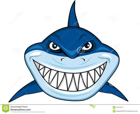 Cartoon Mean Shark Images & Pictures - Moyuk