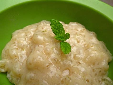 Coconut Milk Tapioca - Centex Cooks