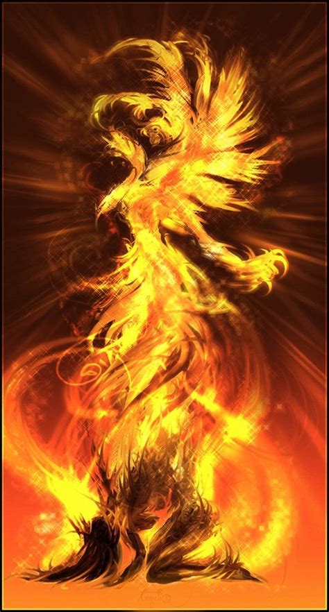 18 Phoenix Artworks : The Flaming Bird | Design Inspiration | PSD ...