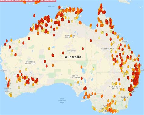 Current fire situation in Australia : r/MapPorn