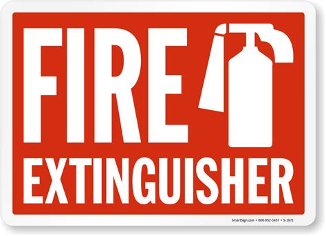 Fire Extinguisher Signs | Fire Extinguisher Safety Signs